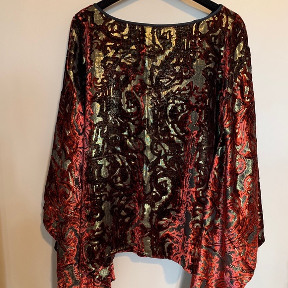 NWOT The Peterman Comp - fab brocade caftan size S - Picture 1 of 4